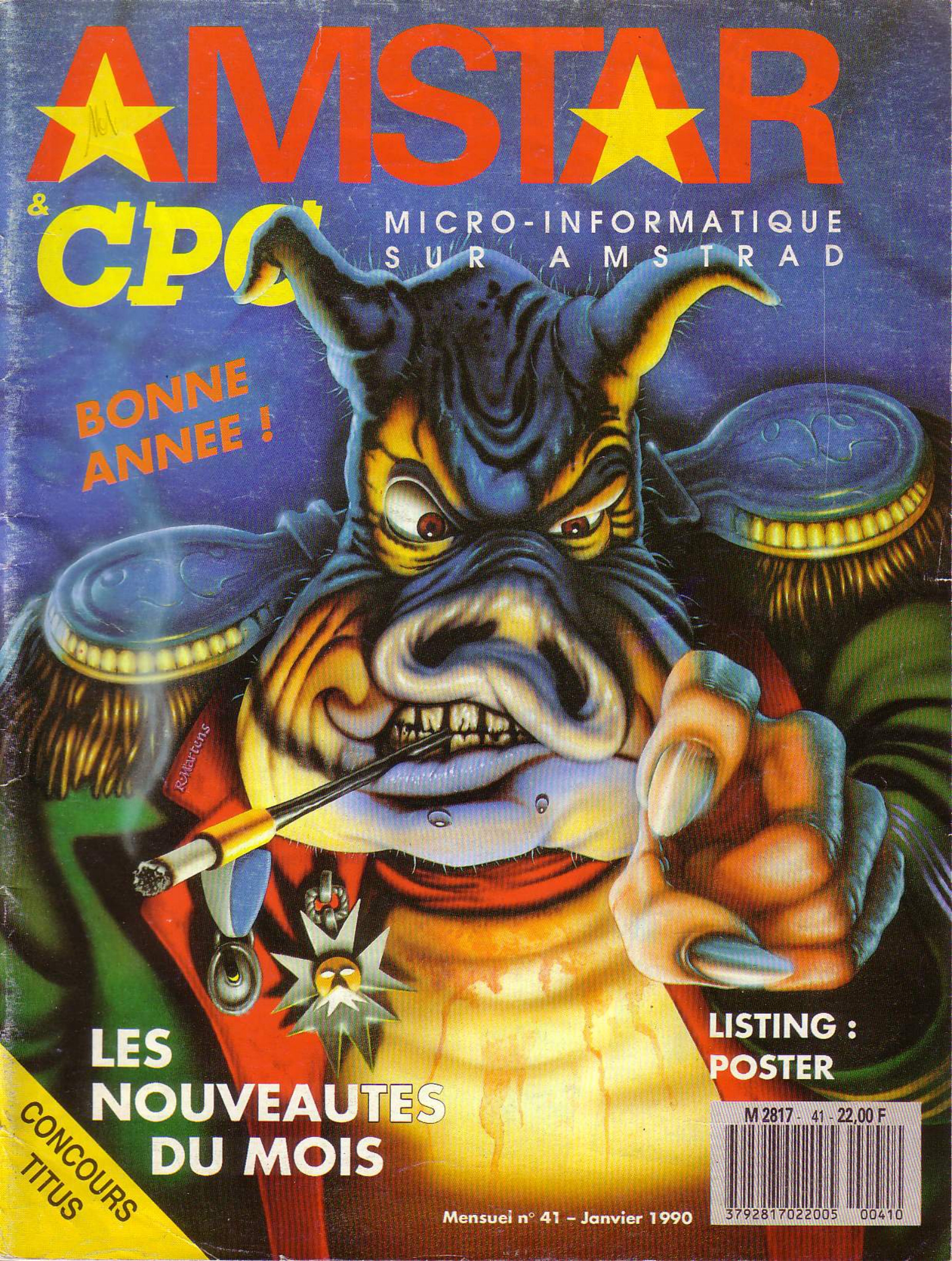 Première page de amstar numero41