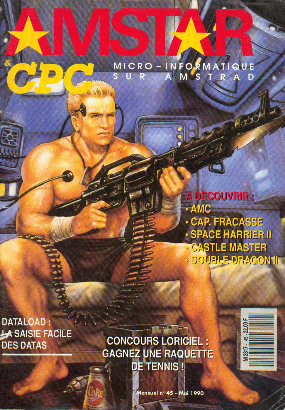 Première page de amstar numero45