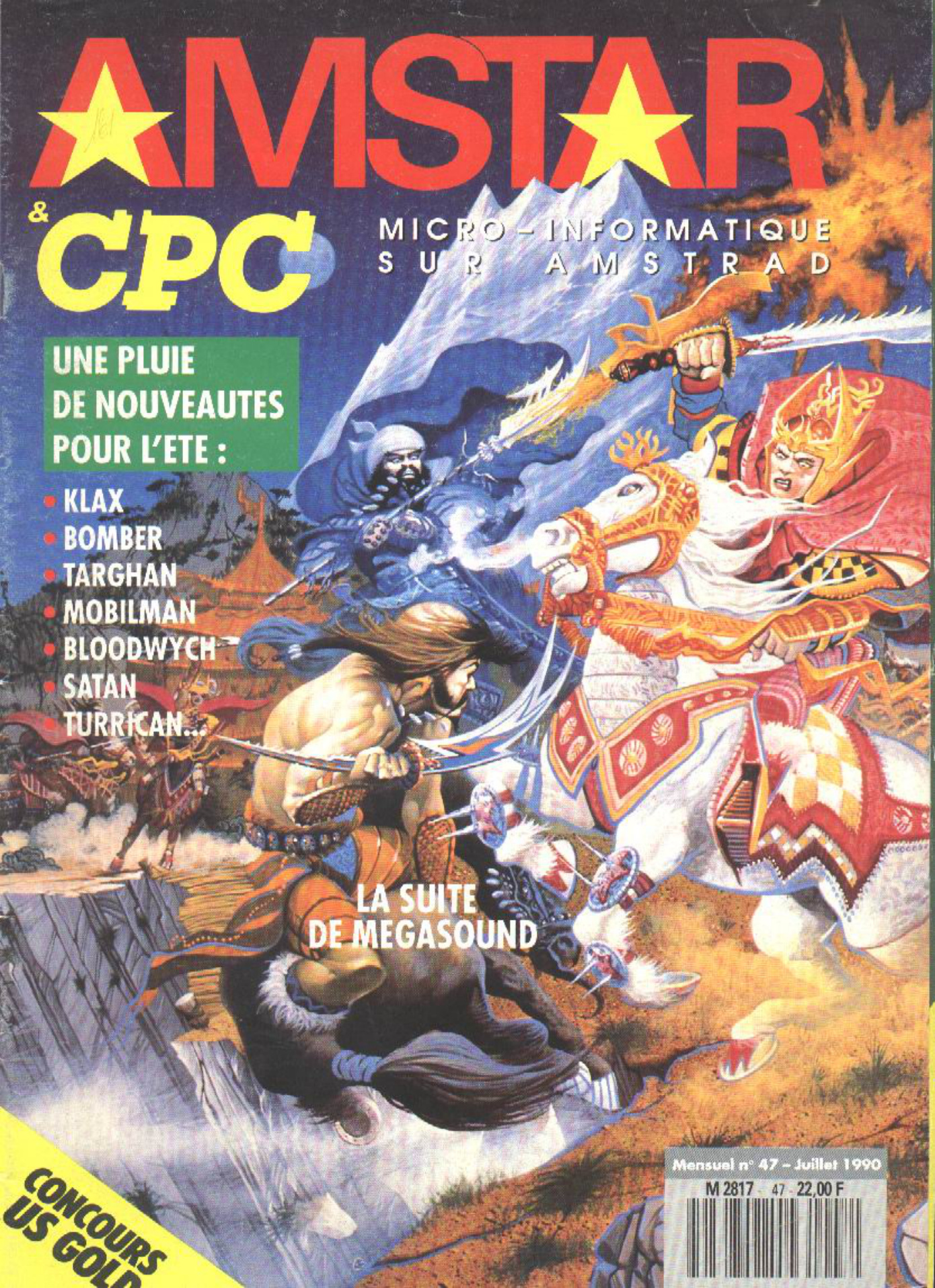 Première page de amstar numero47