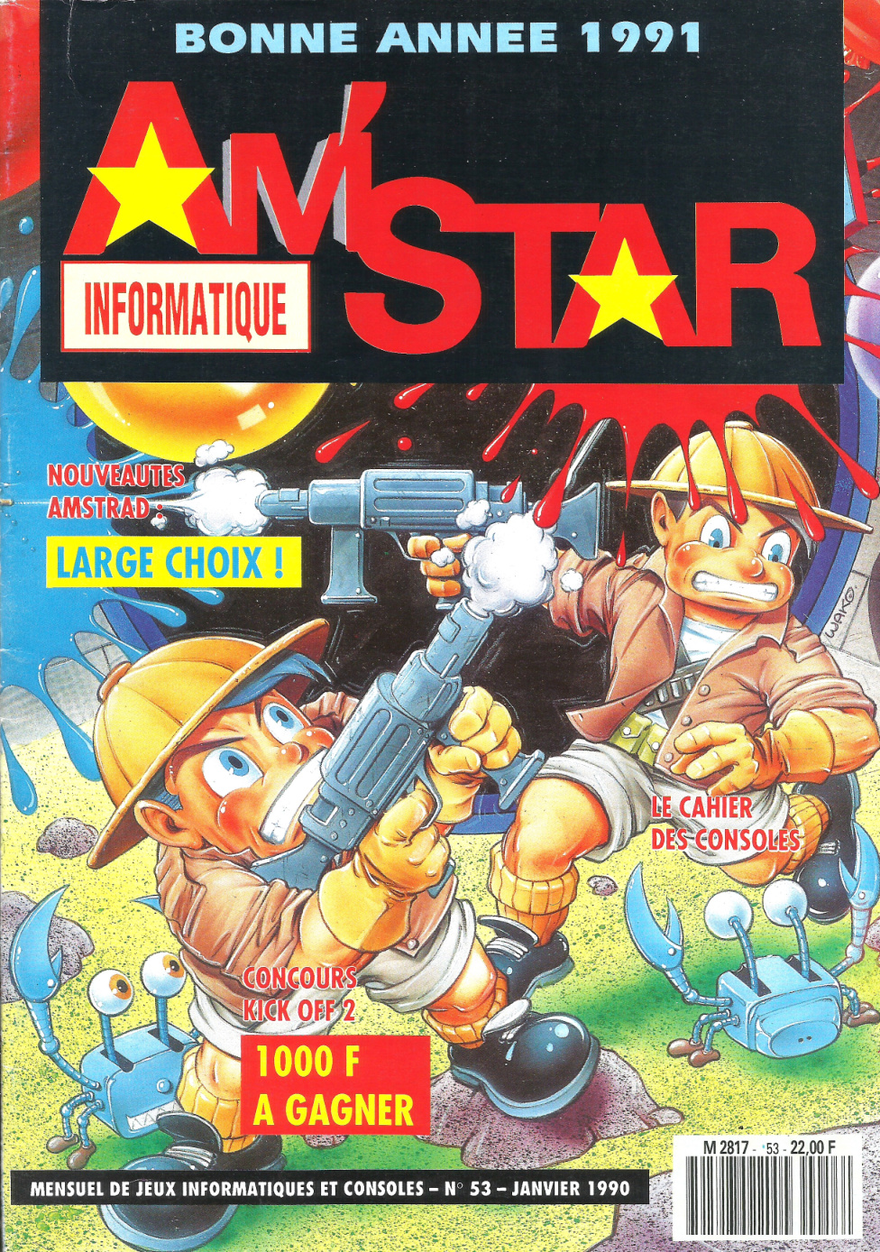 Première page de amstar numero53