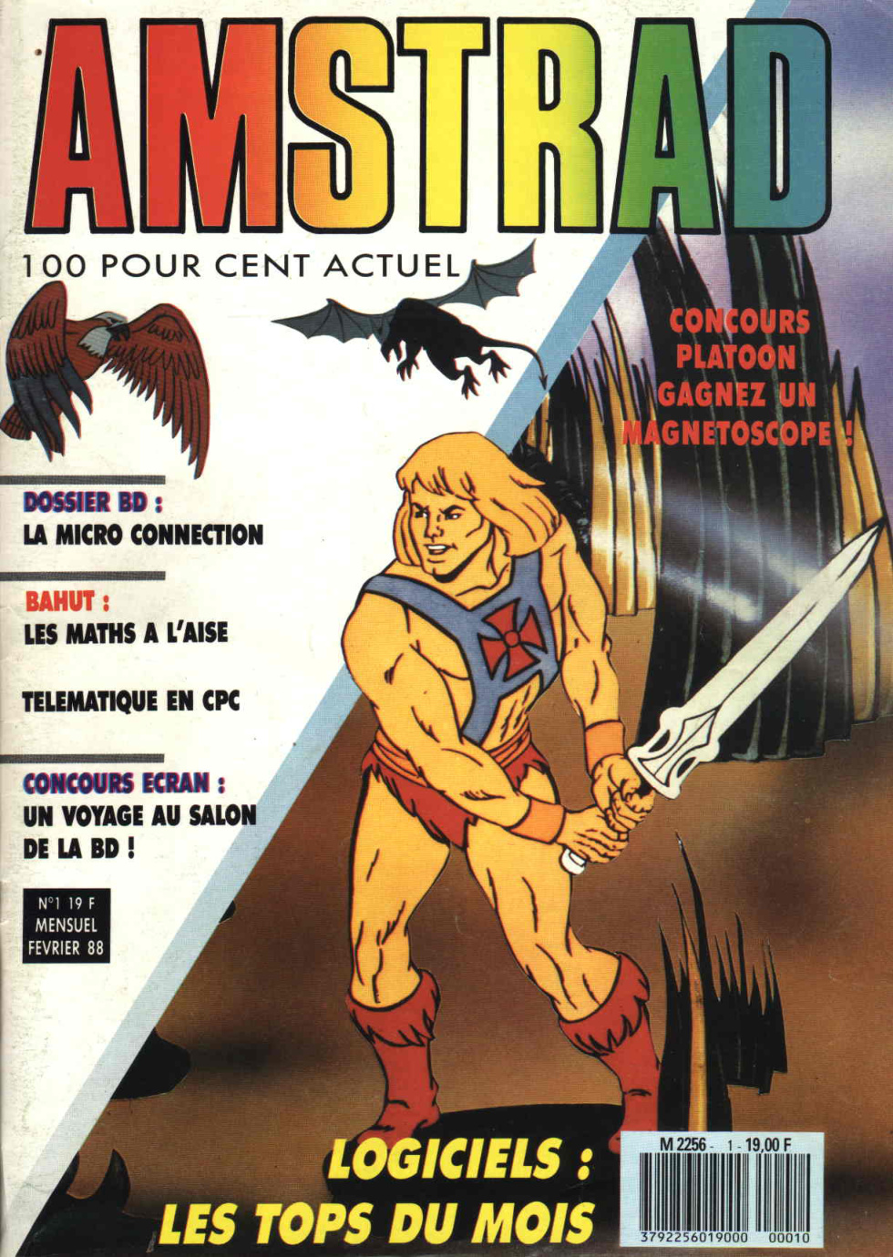 Première page de amstradcpc numero01