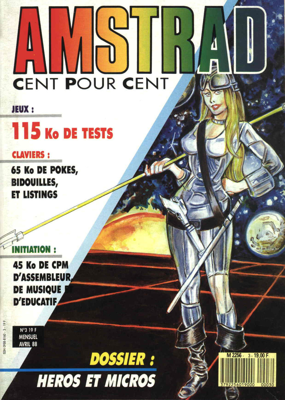 Première page de amstradcpc numero03