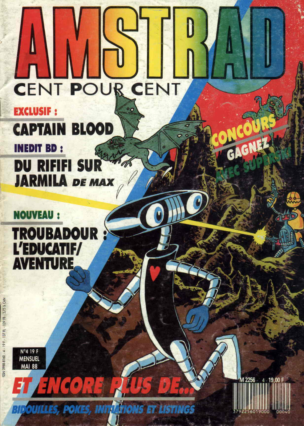 Première page de amstradcpc numero04