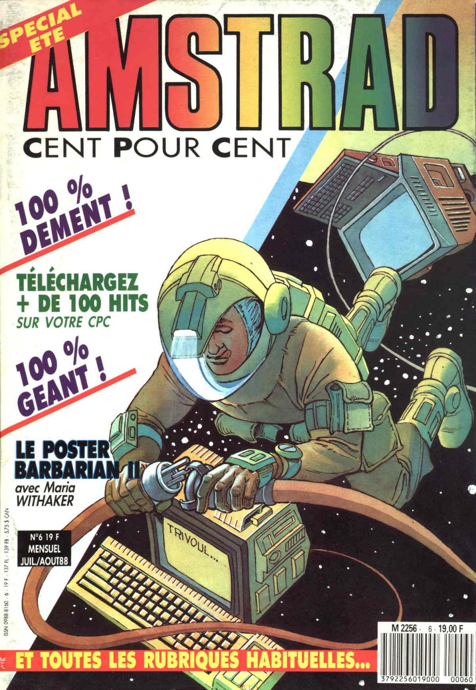 Première page de amstradcpc numero06