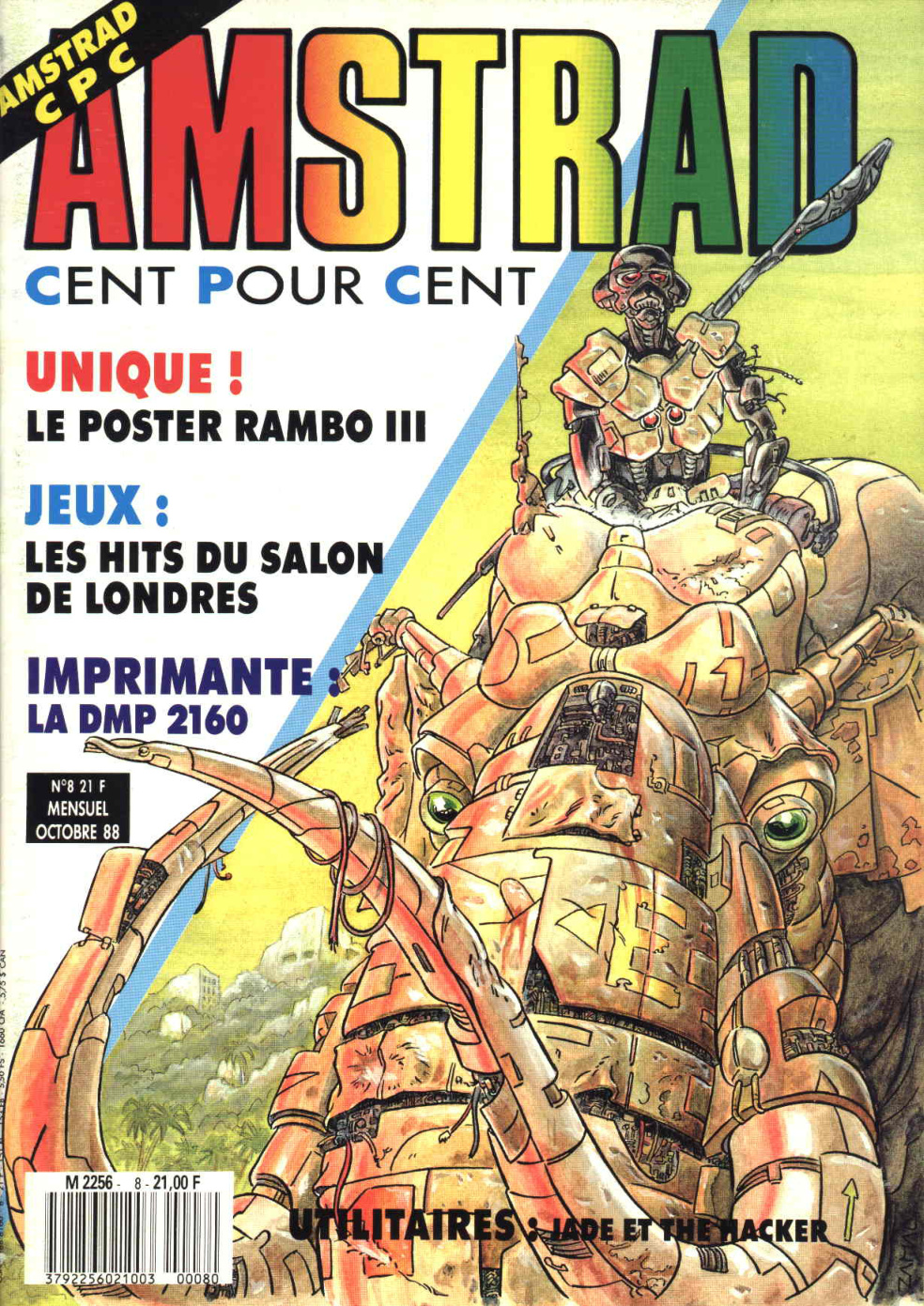 Première page de amstradcpc numero08
