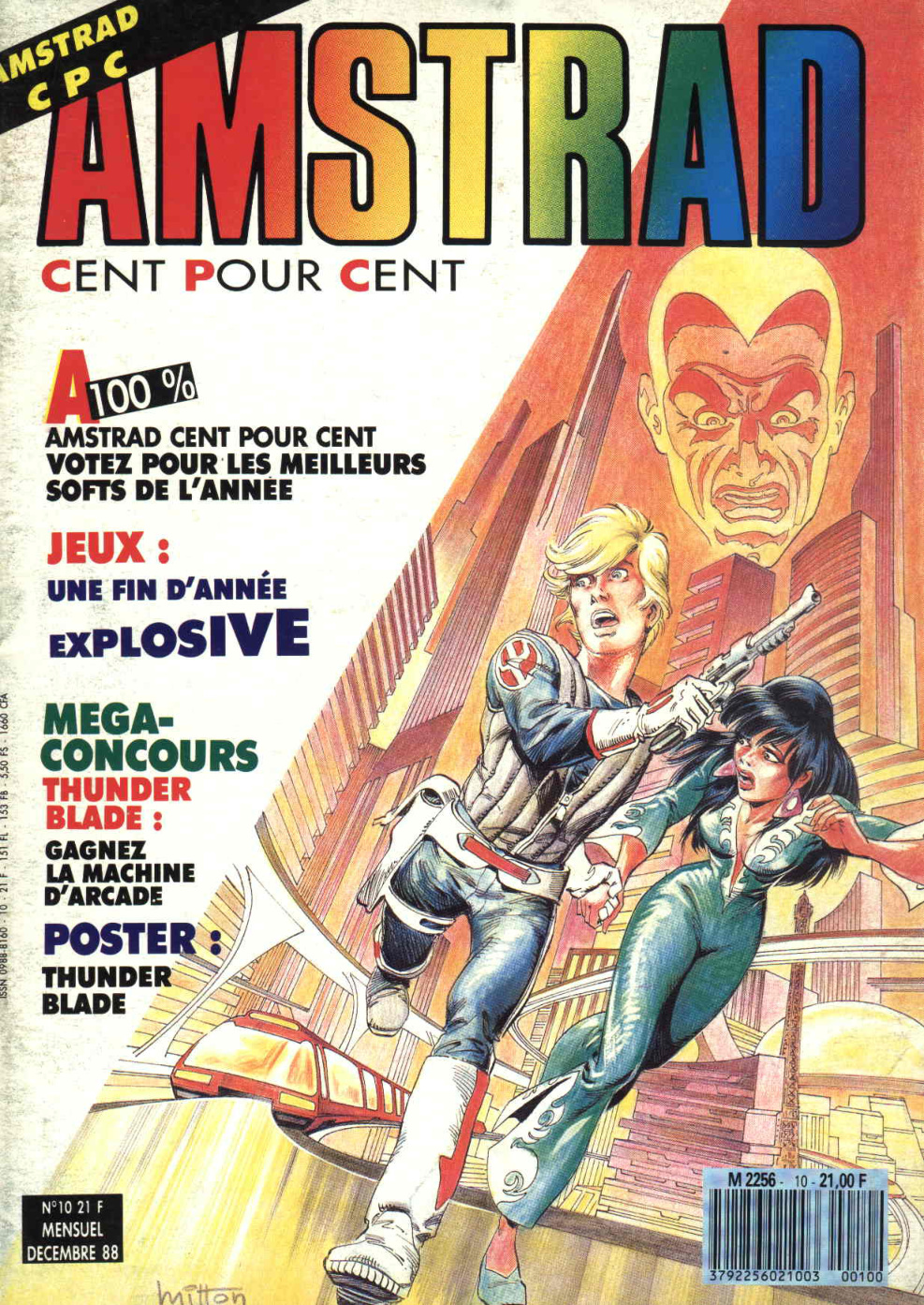 Première page de amstradcpc numero10