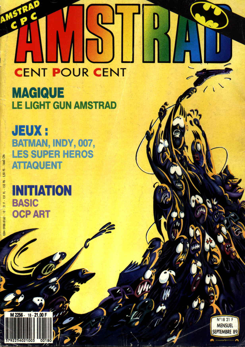 Première page de amstradcpc numero18