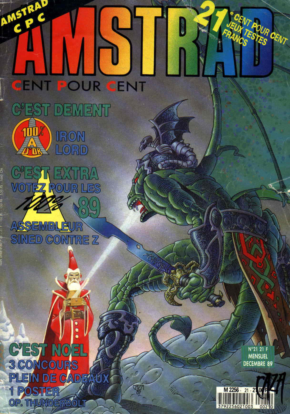 Première page de amstradcpc numero21