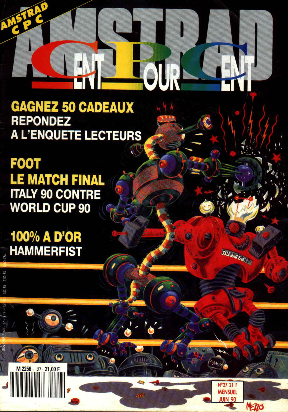 Première page de amstradcpc numero27
