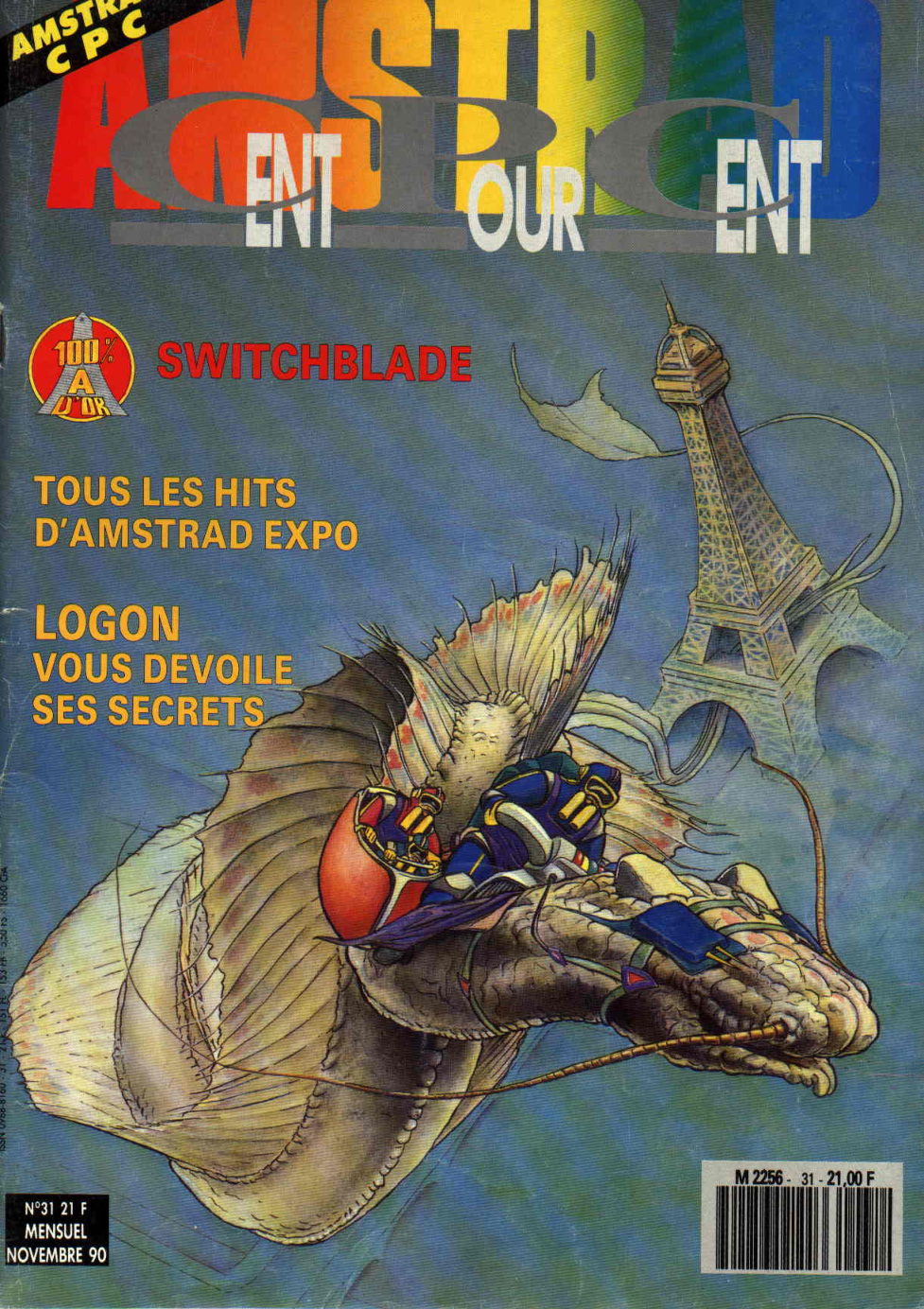 Première page de amstradcpc numero31