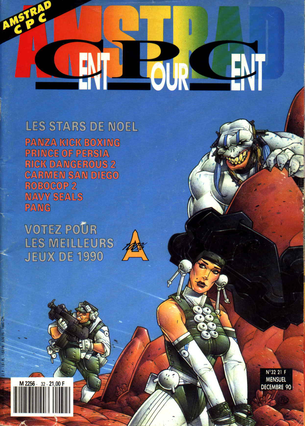 Première page de amstradcpc numero32