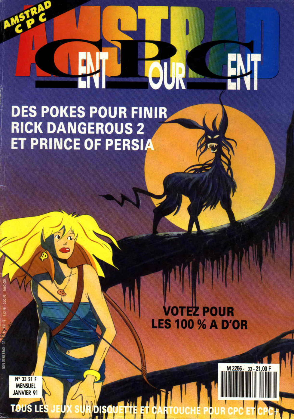 Première page de amstradcpc numero33
