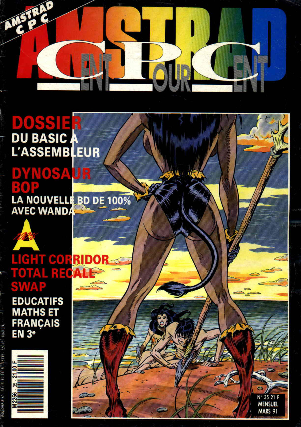 Première page de amstradcpc numero35