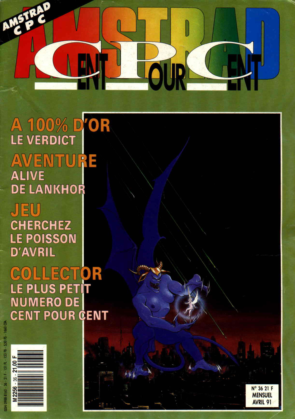 Première page de amstradcpc numero36