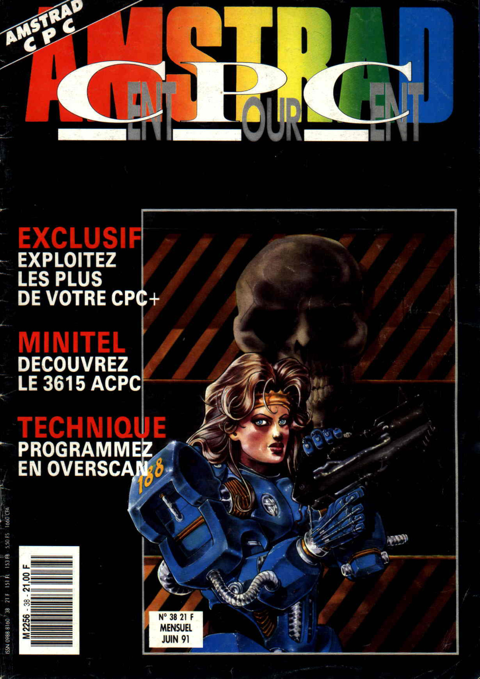 Première page de amstradcpc numero38