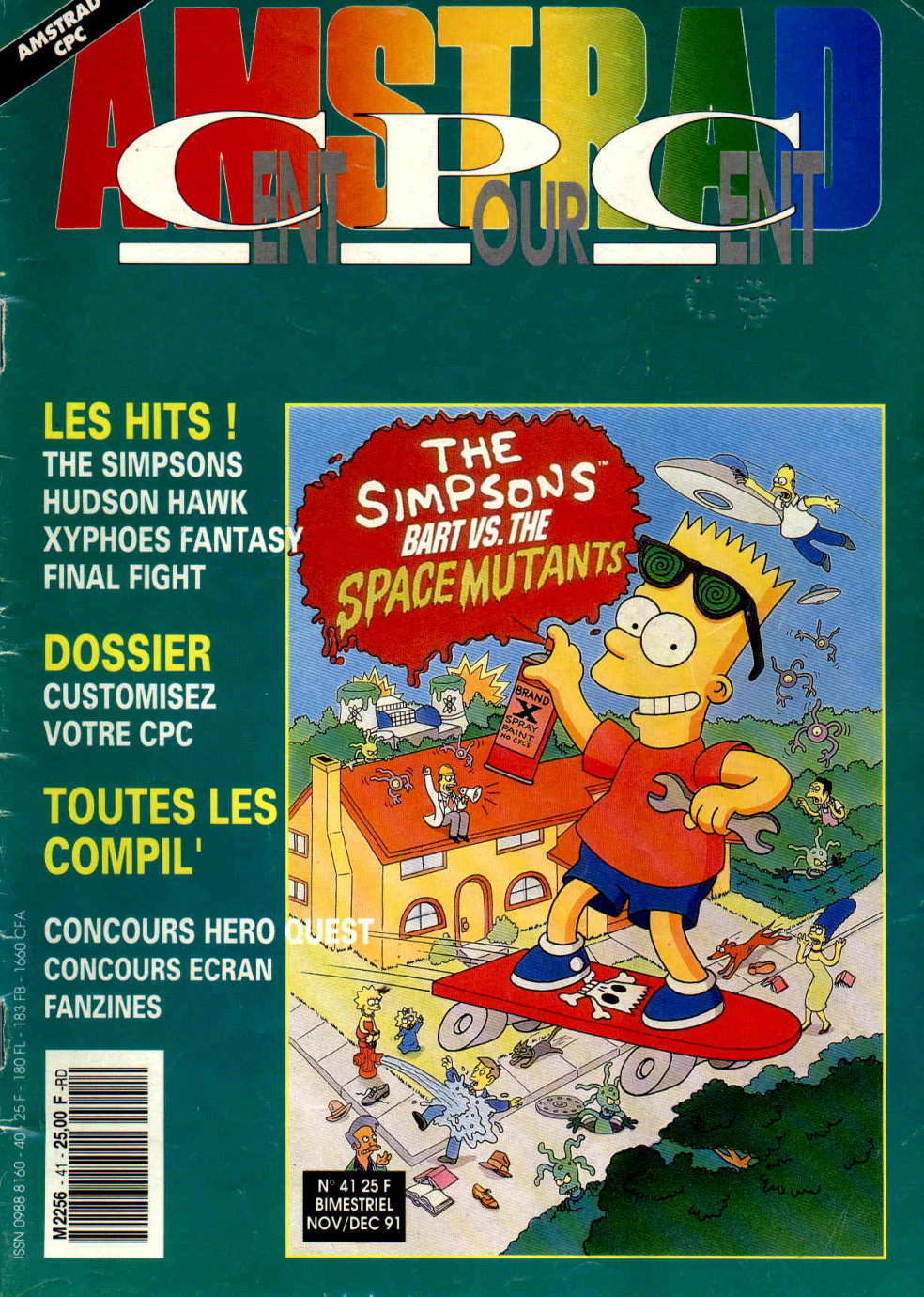 Première page de amstradcpc numero41