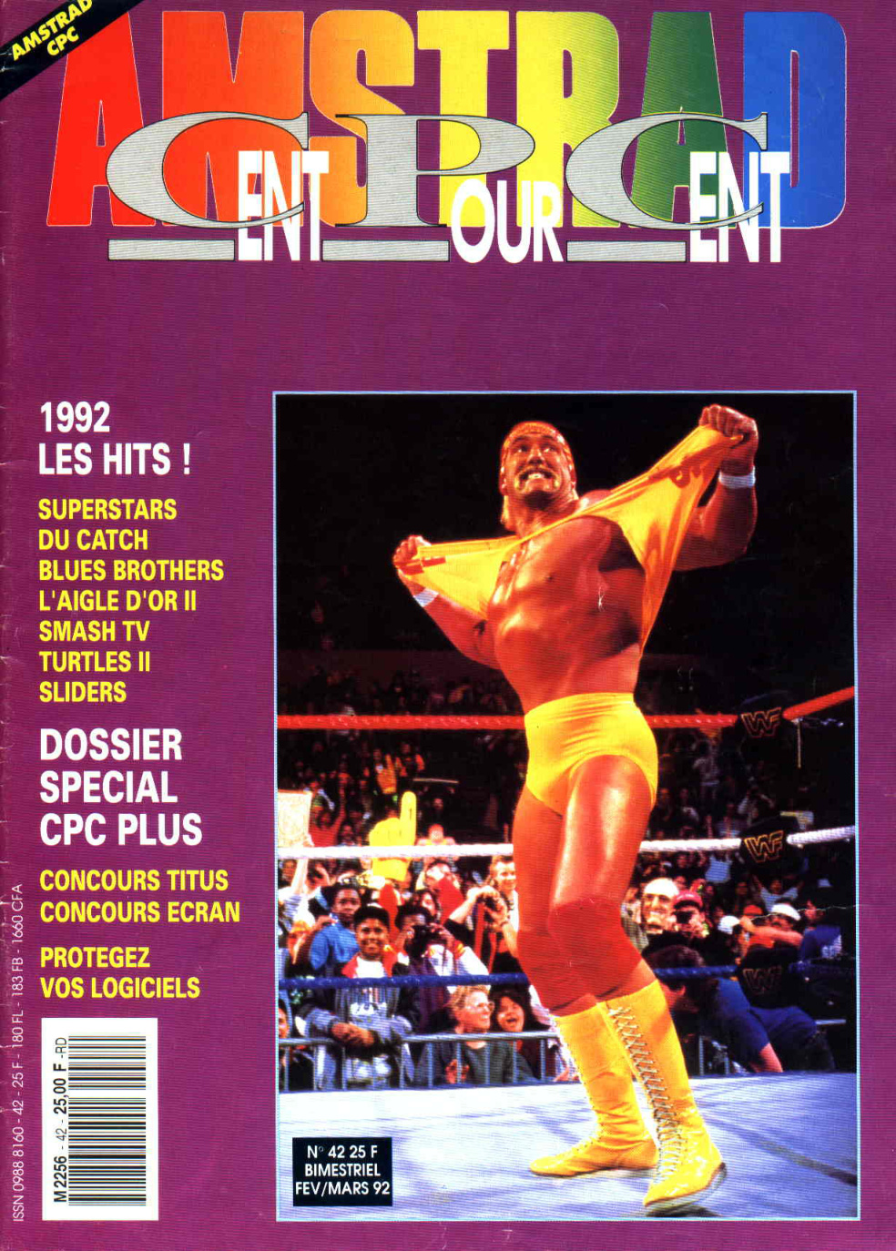 Première page de amstradcpc numero42