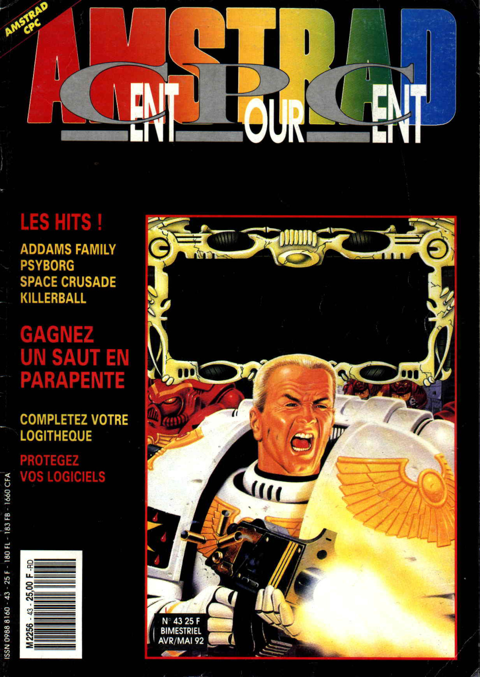 Première page de amstradcpc numero43