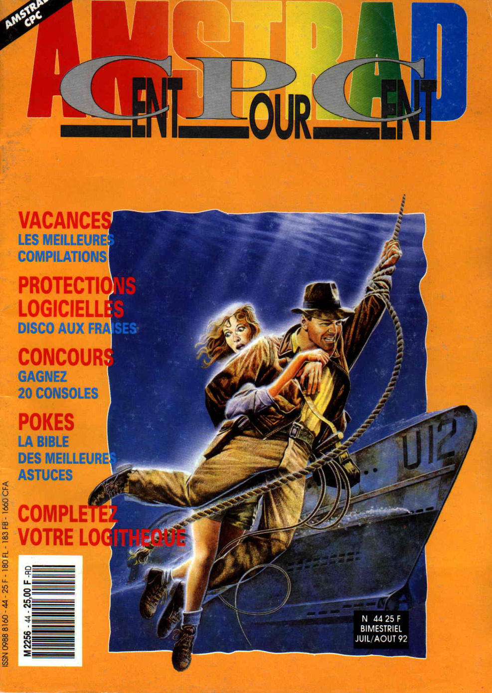 Première page de amstradcpc numero44