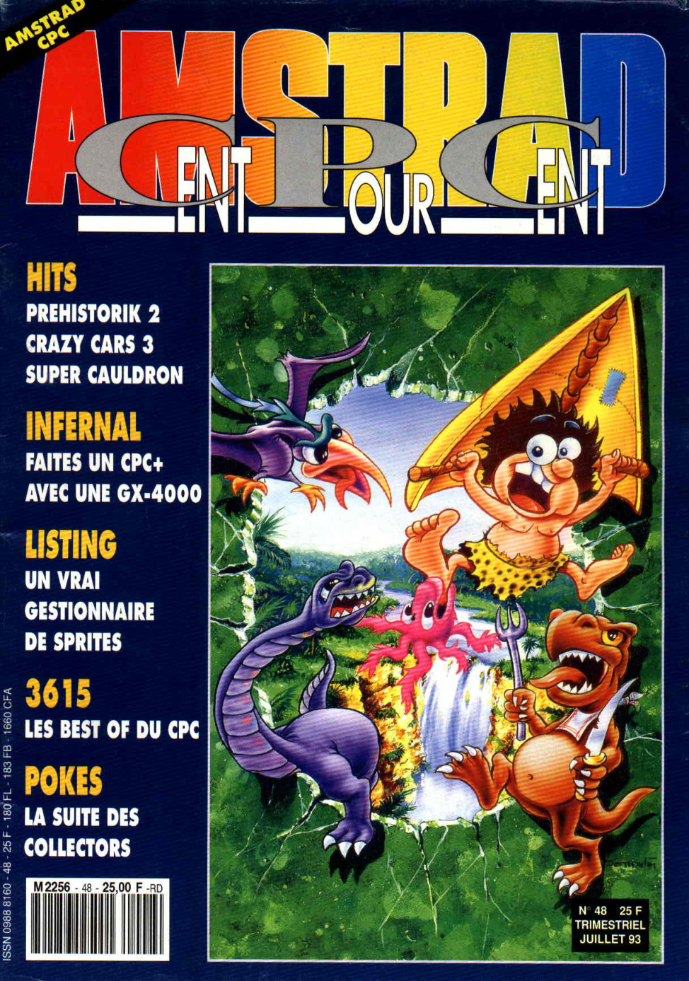Première page de amstradcpc numero48