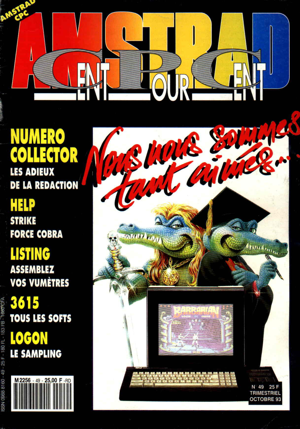 Première page de amstradcpc numero49