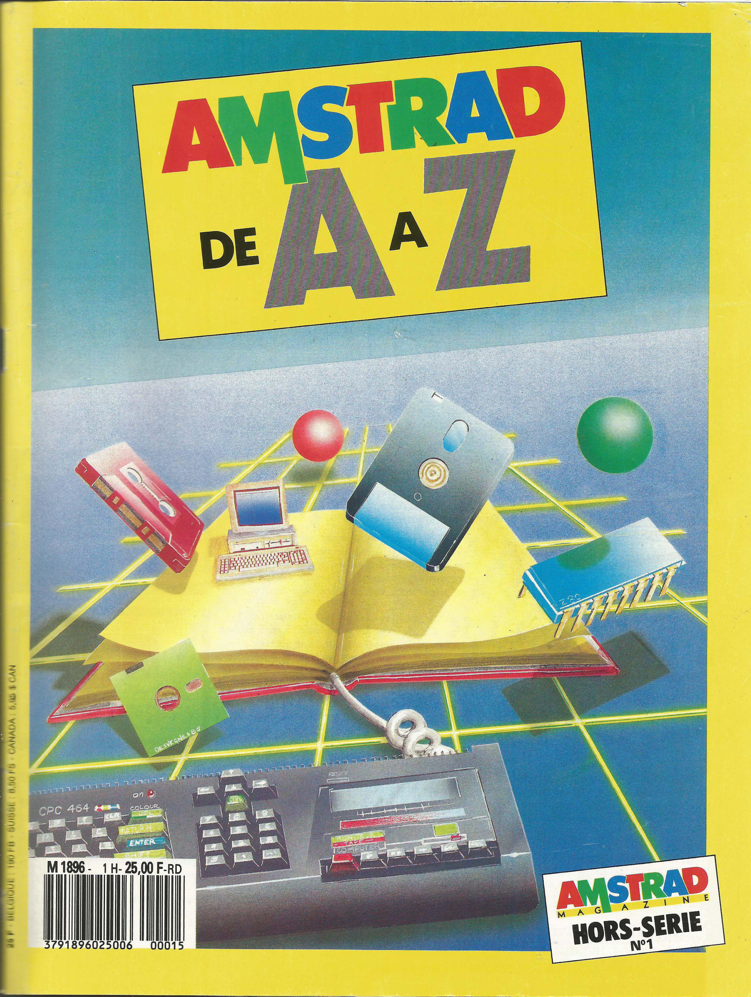 Première page de amstradmagazine numerohs1
