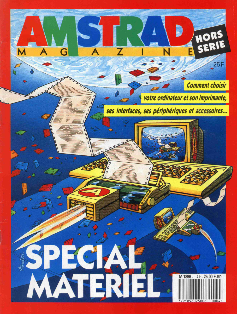 Première page de amstradmagazine numerohs4