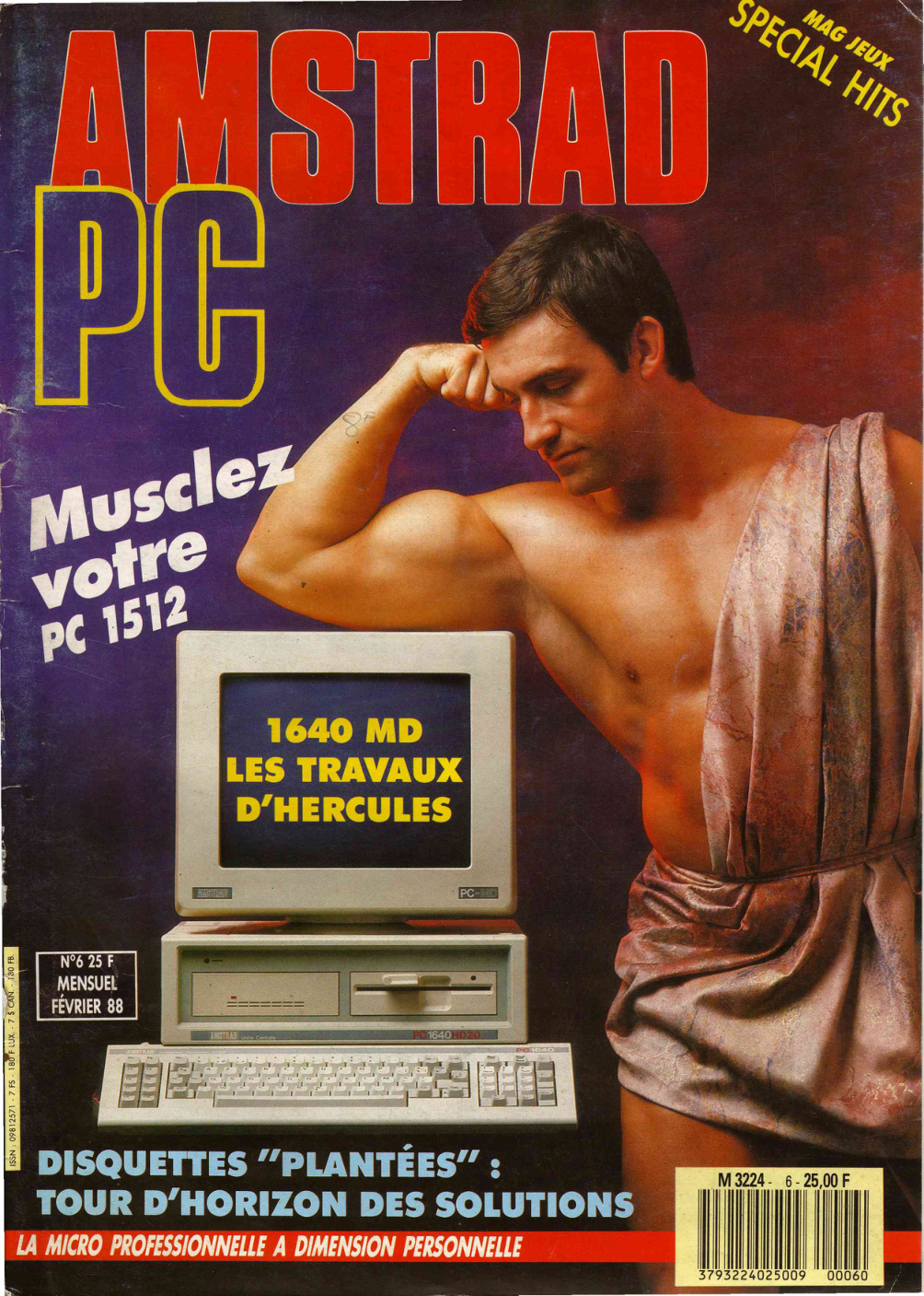Première page de amstradpcmag numero06