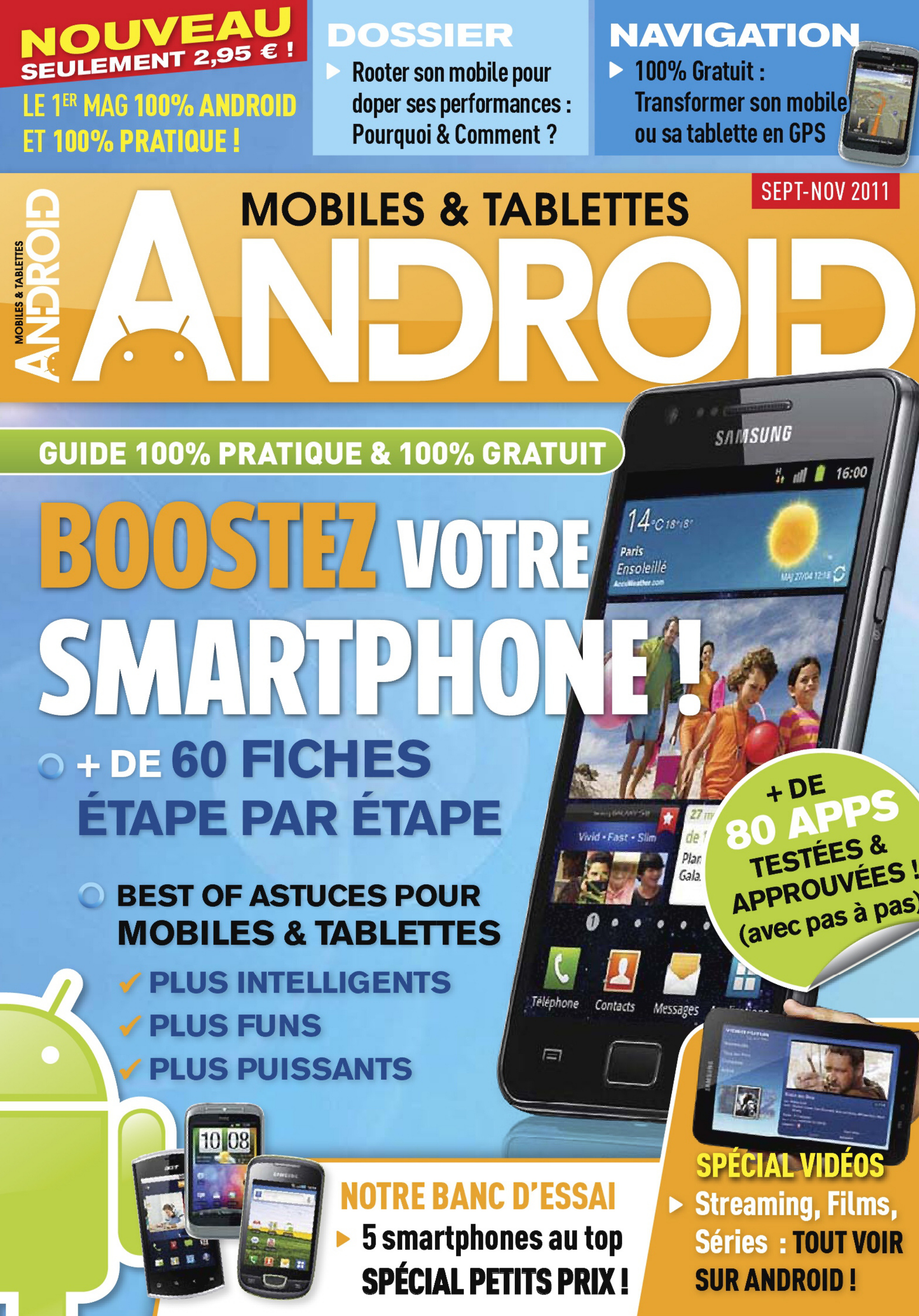 Première page de android numero10