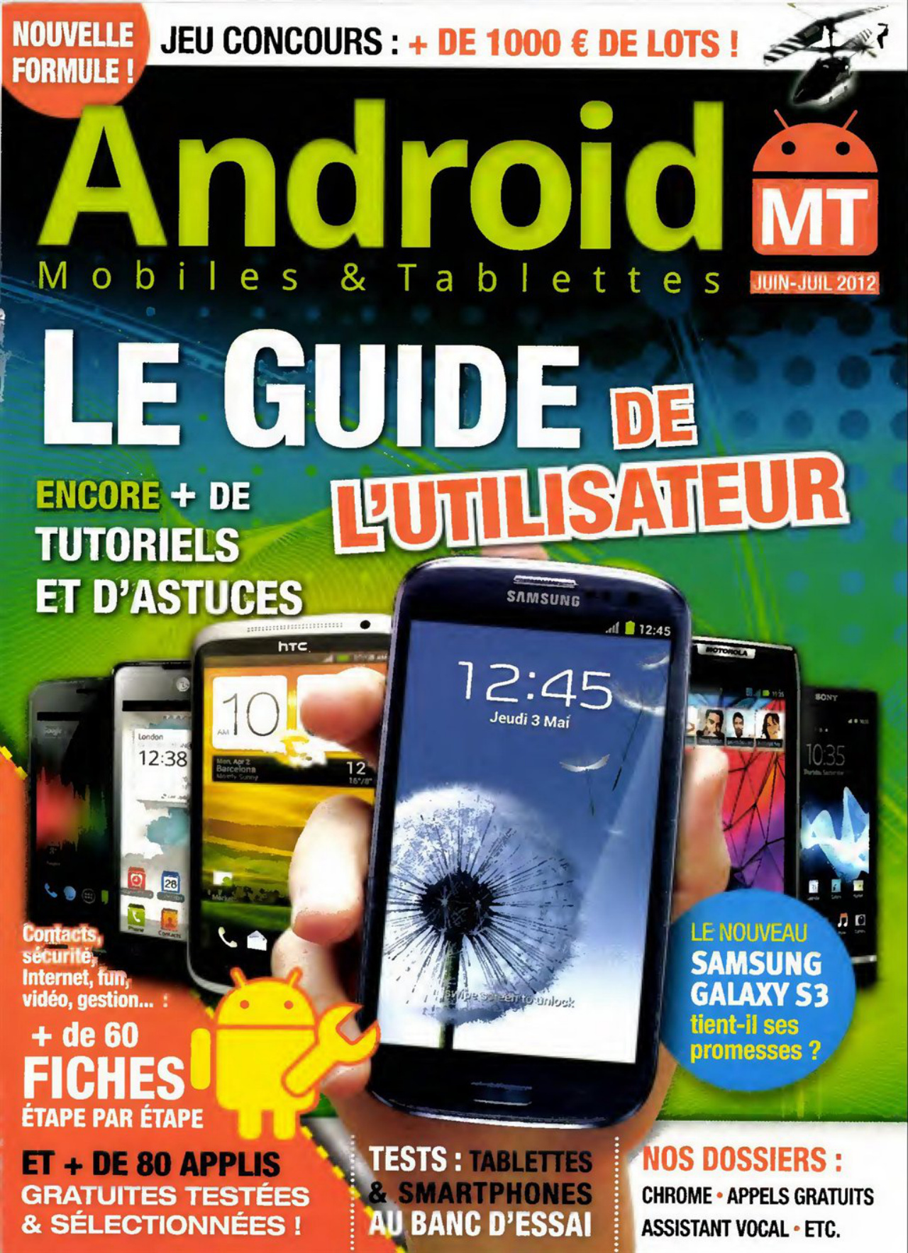 Première page de android numero13
