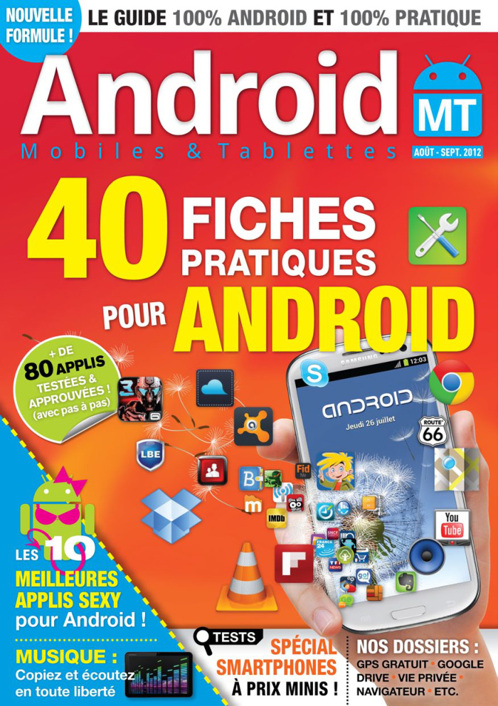 Première page de android numero14