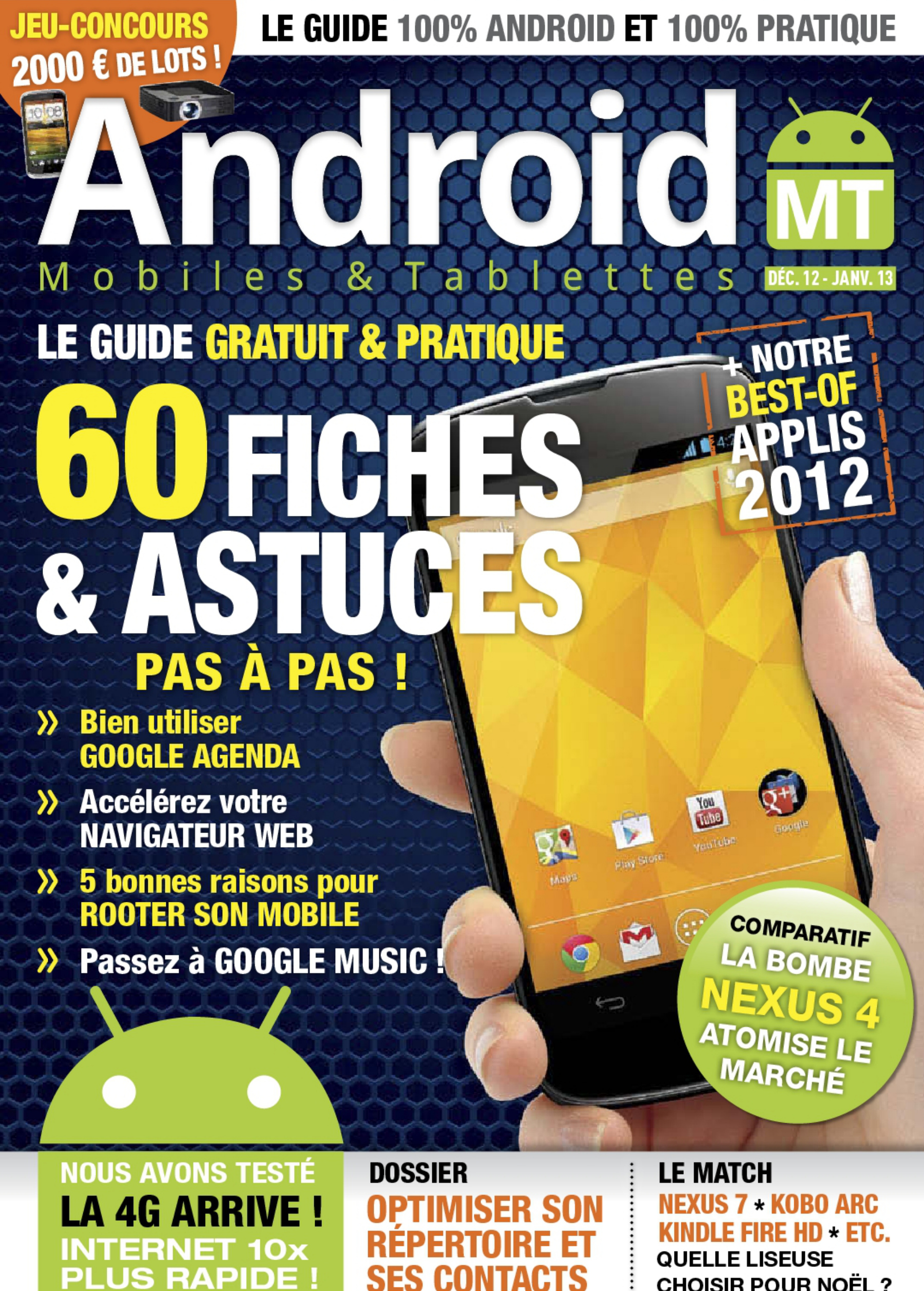 Première page de android numero16