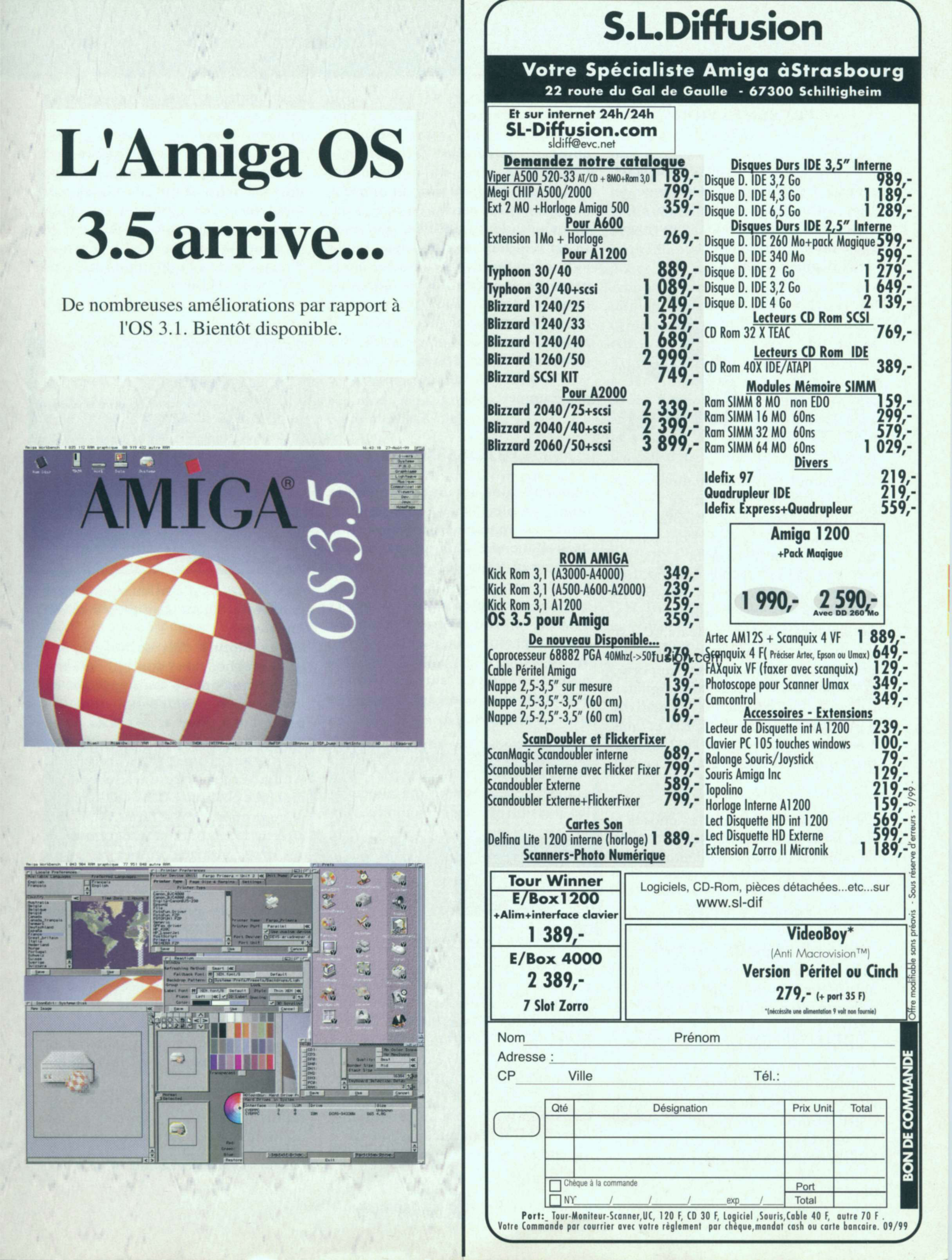 Première page de anews numero01