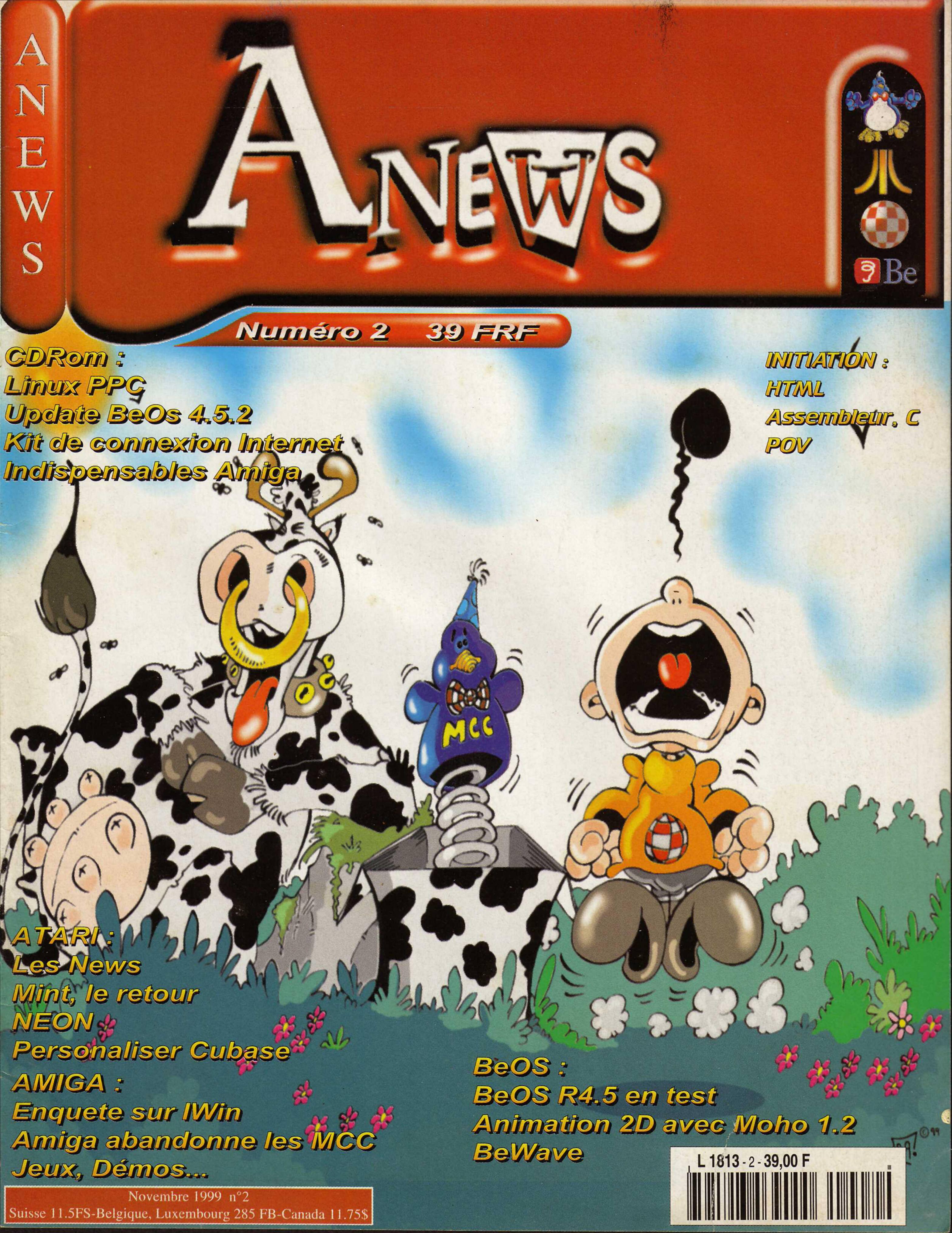 Première page de anews numero02