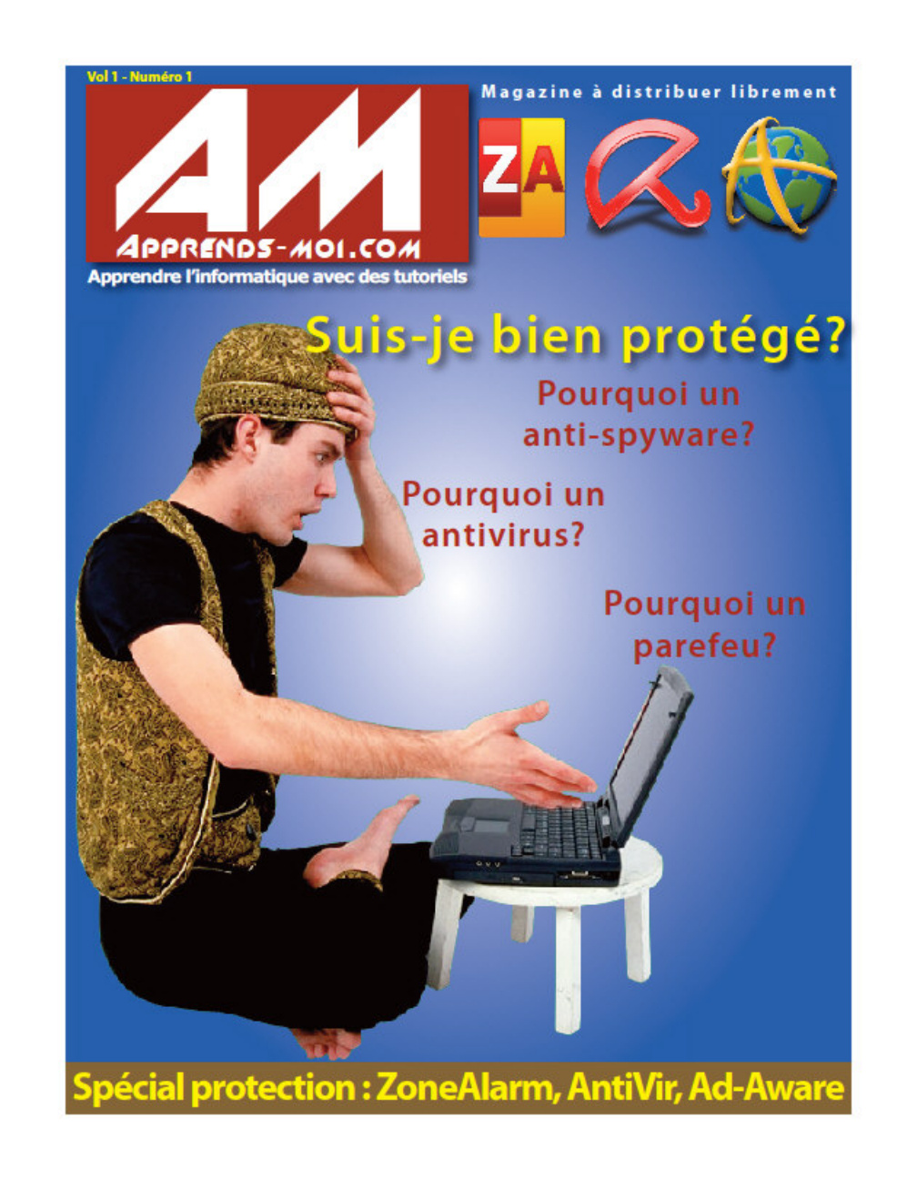 Première page de apprendsmoicom numero01