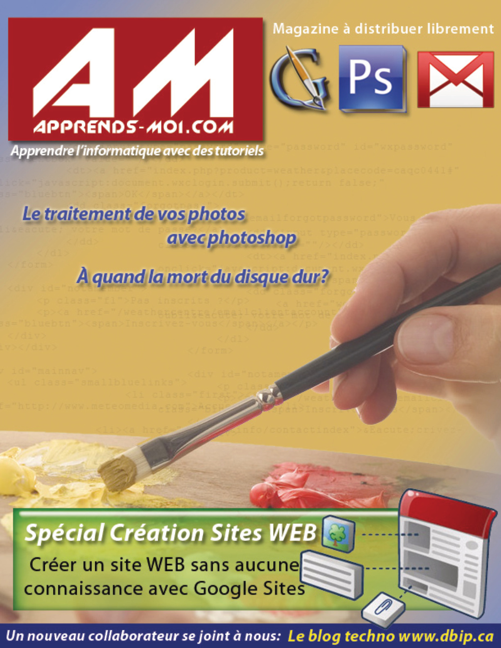 Première page de apprendsmoicom numero02