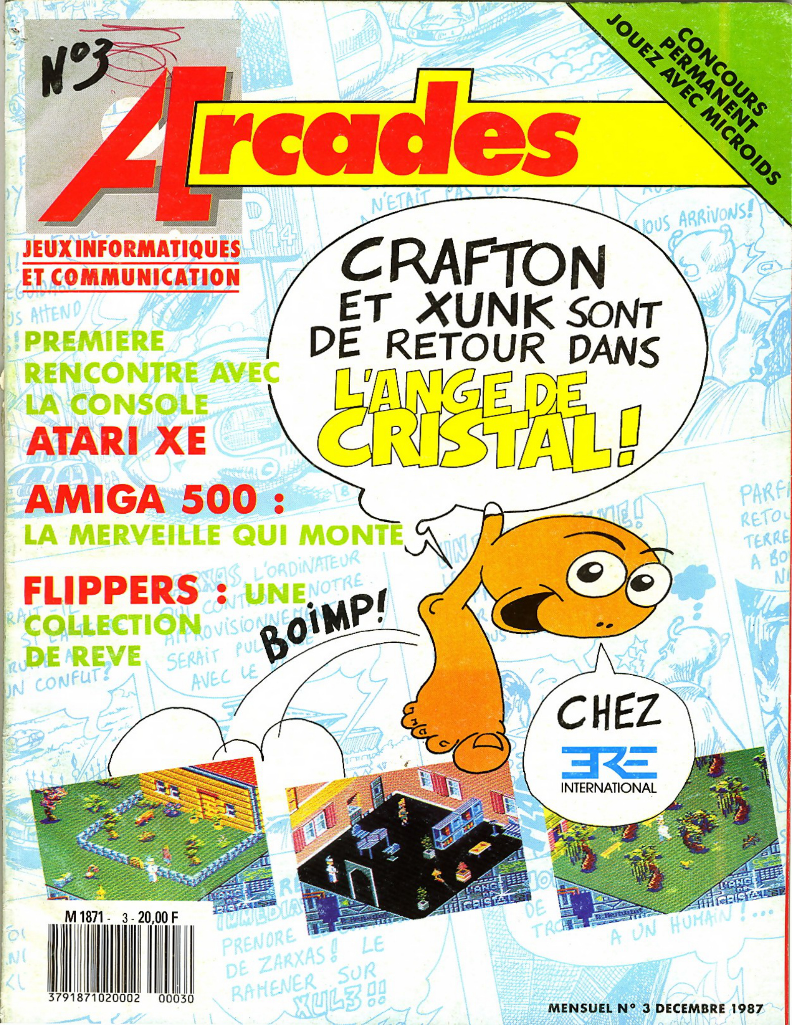Première page de arcades numero03