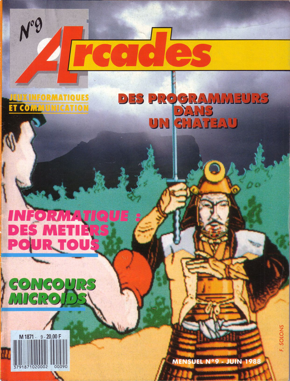 Première page de arcades numero09