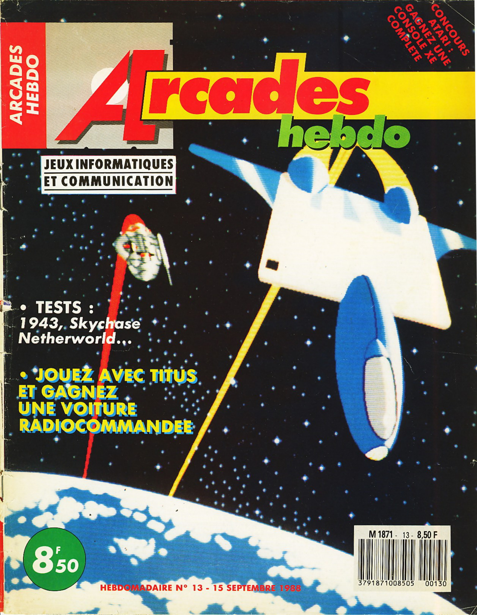 Première page de arcades numero13