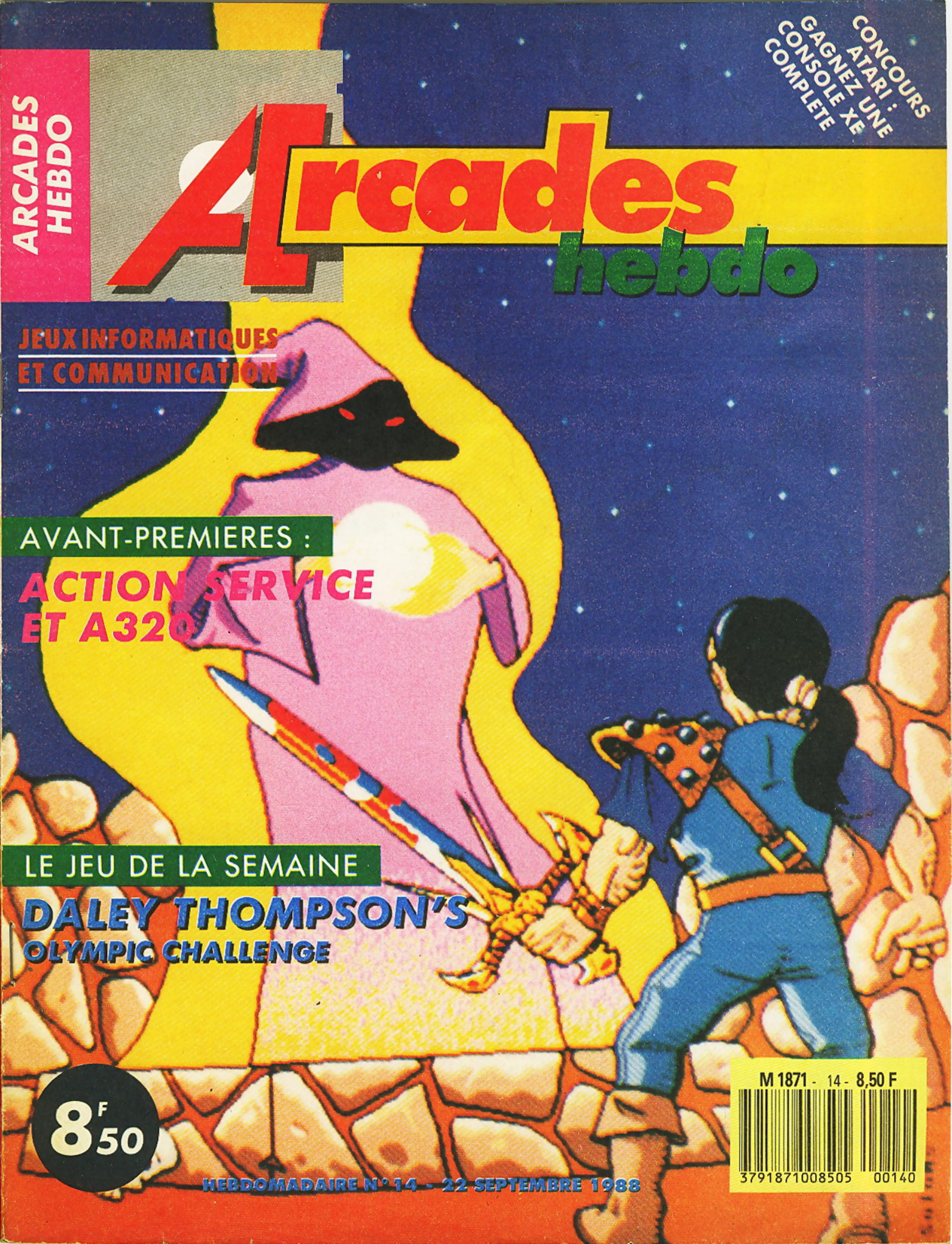 Première page de arcades numero14