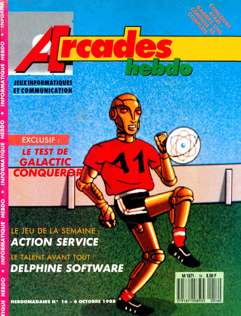 Première page de arcades numero16