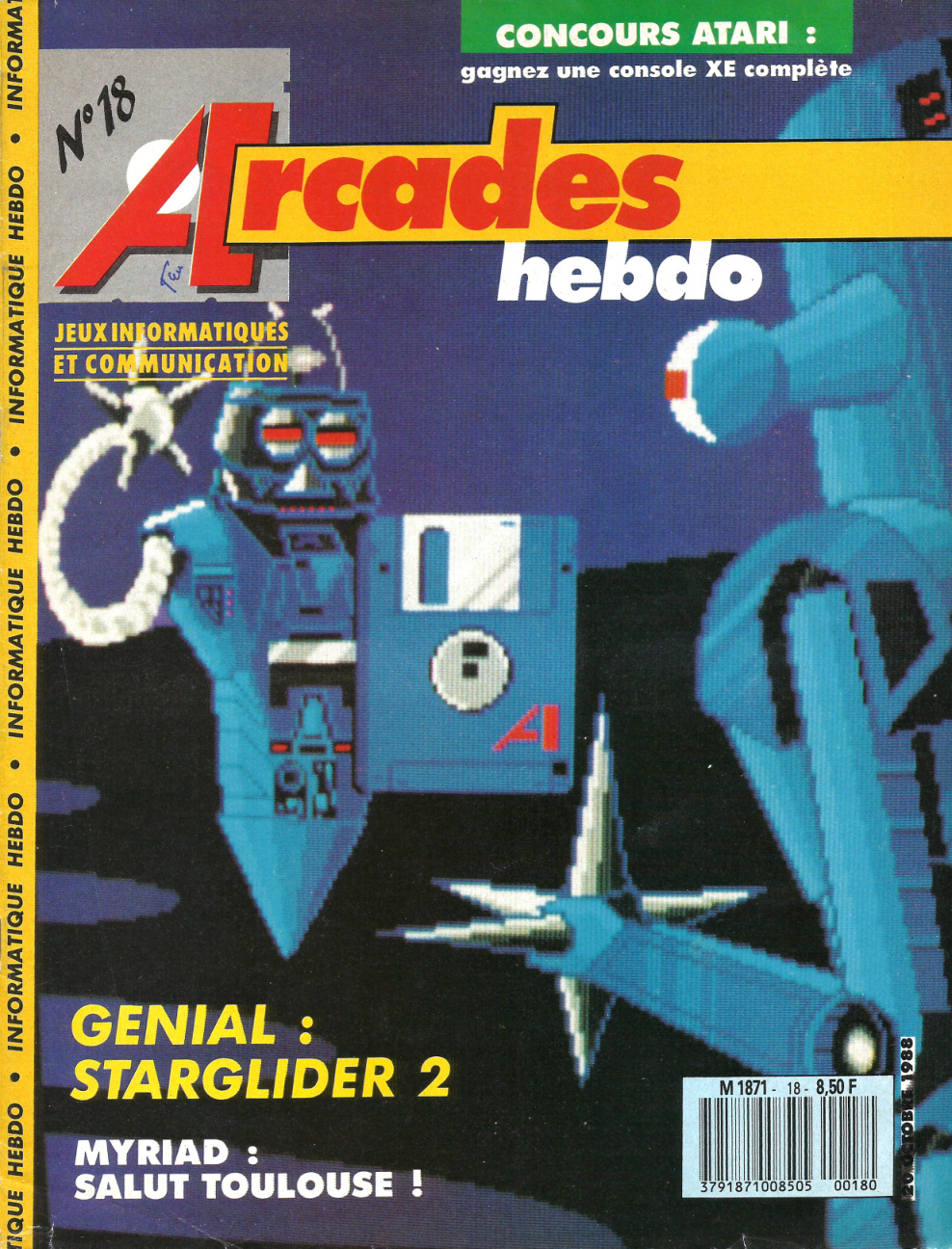 Première page de arcades numero18