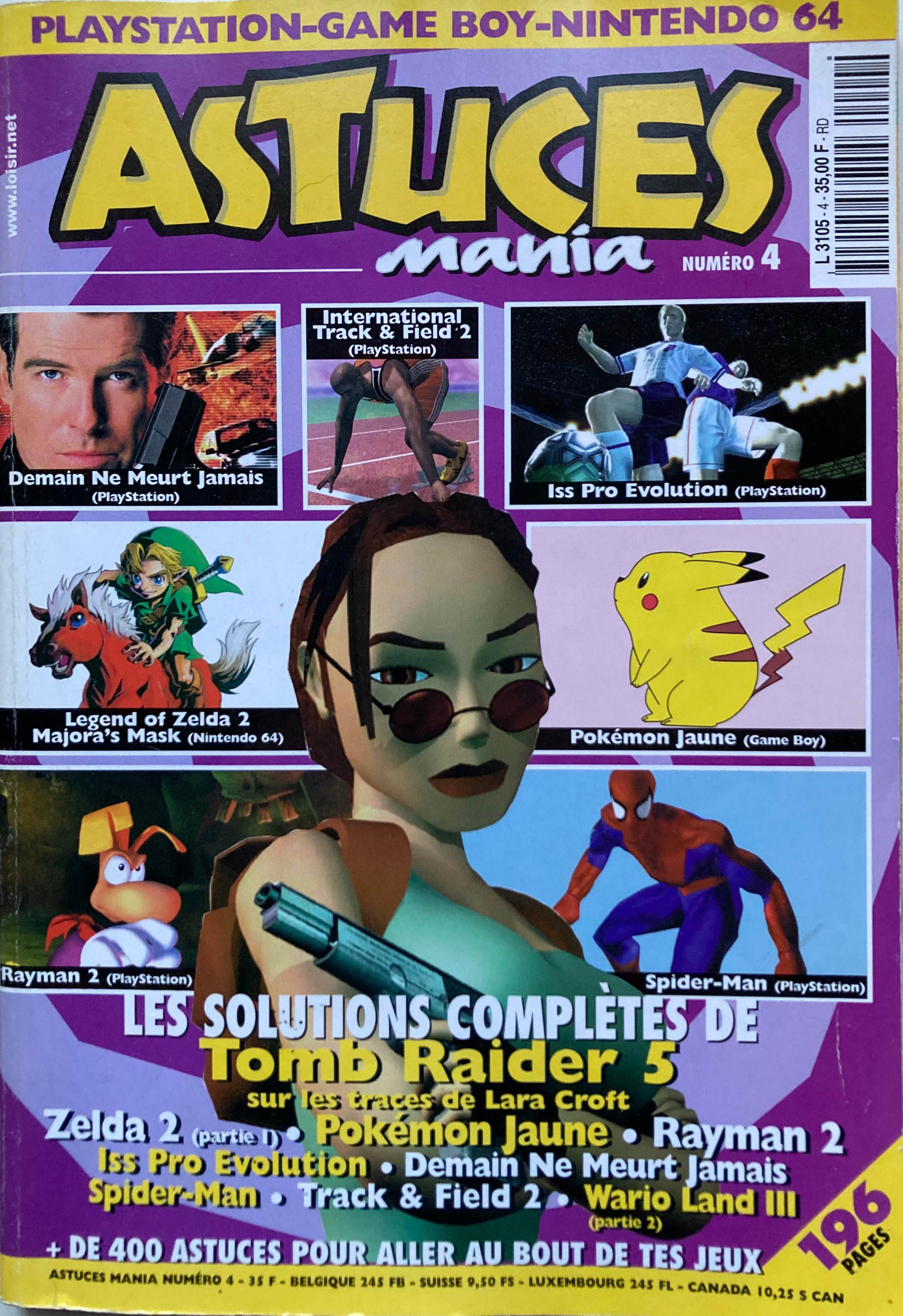 Première page de astucesmania numero04