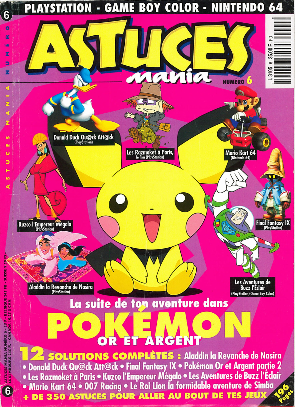 Première page de astucesmania numero06