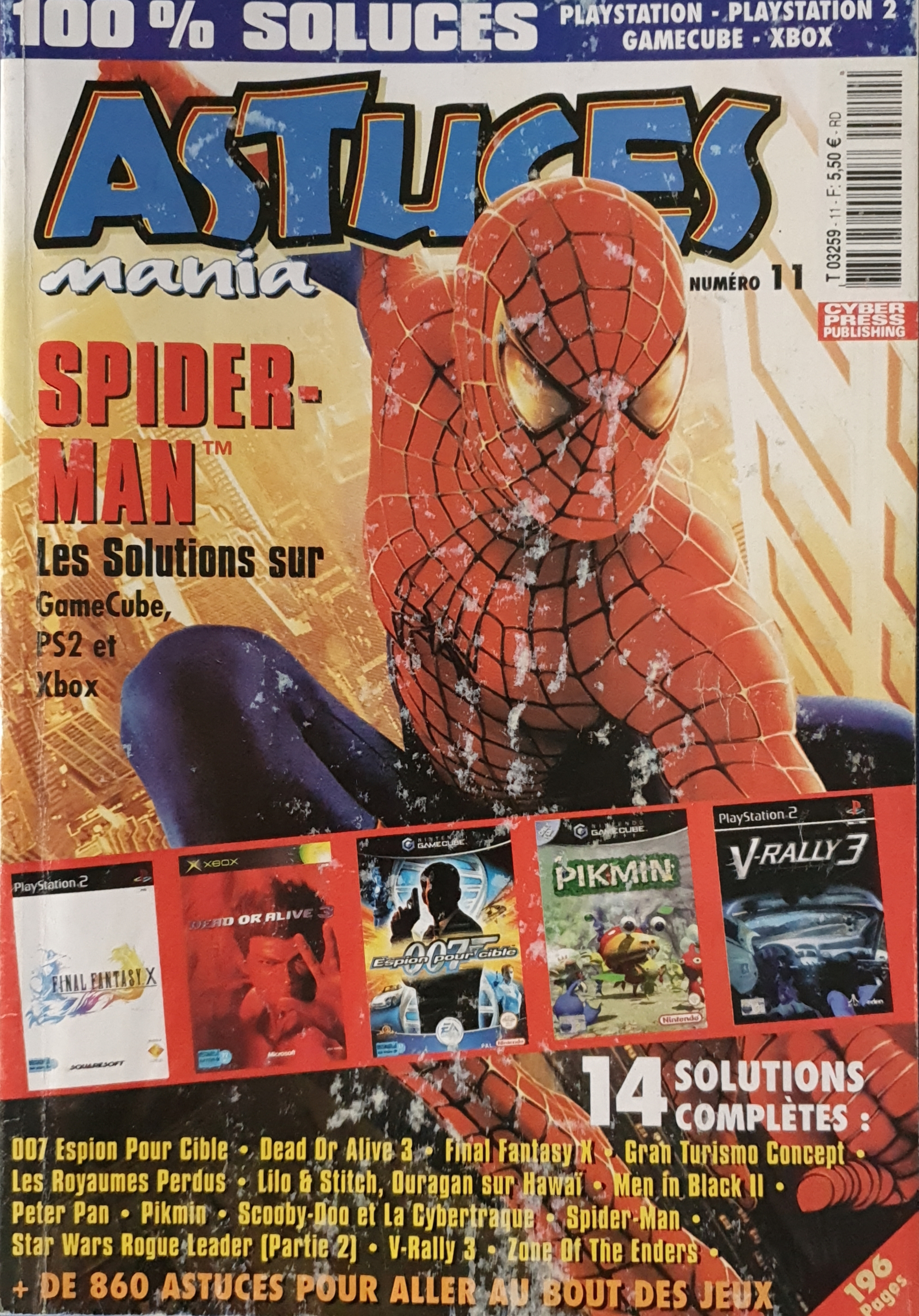 Première page de astucesmania numero11