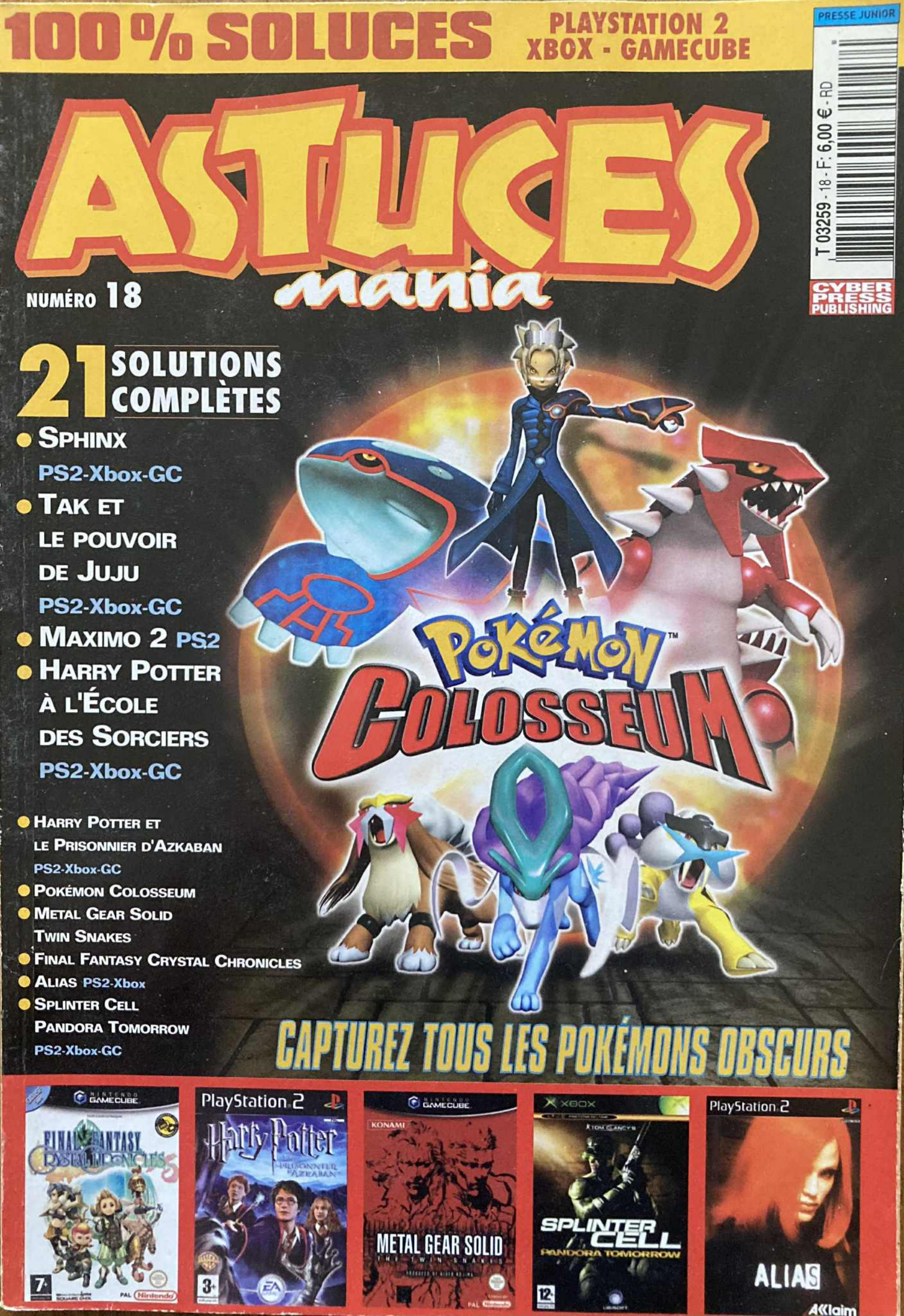 Première page de astucesmania numero18