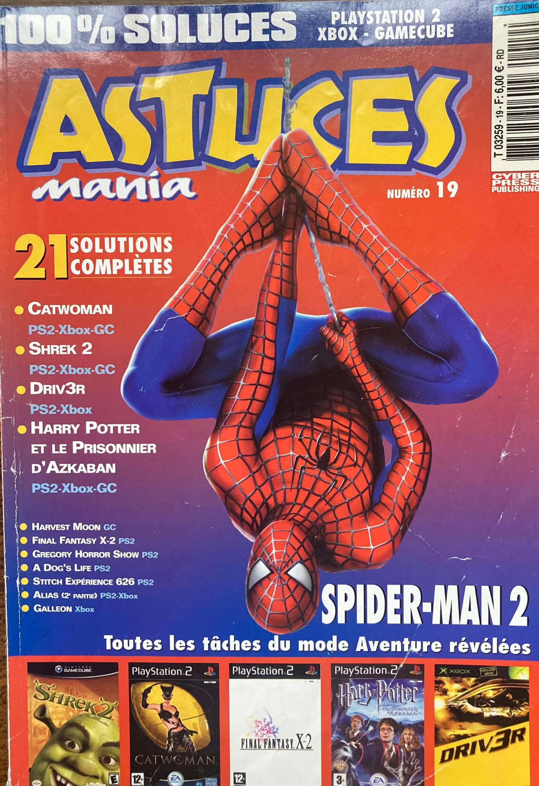 Première page de astucesmania numero19