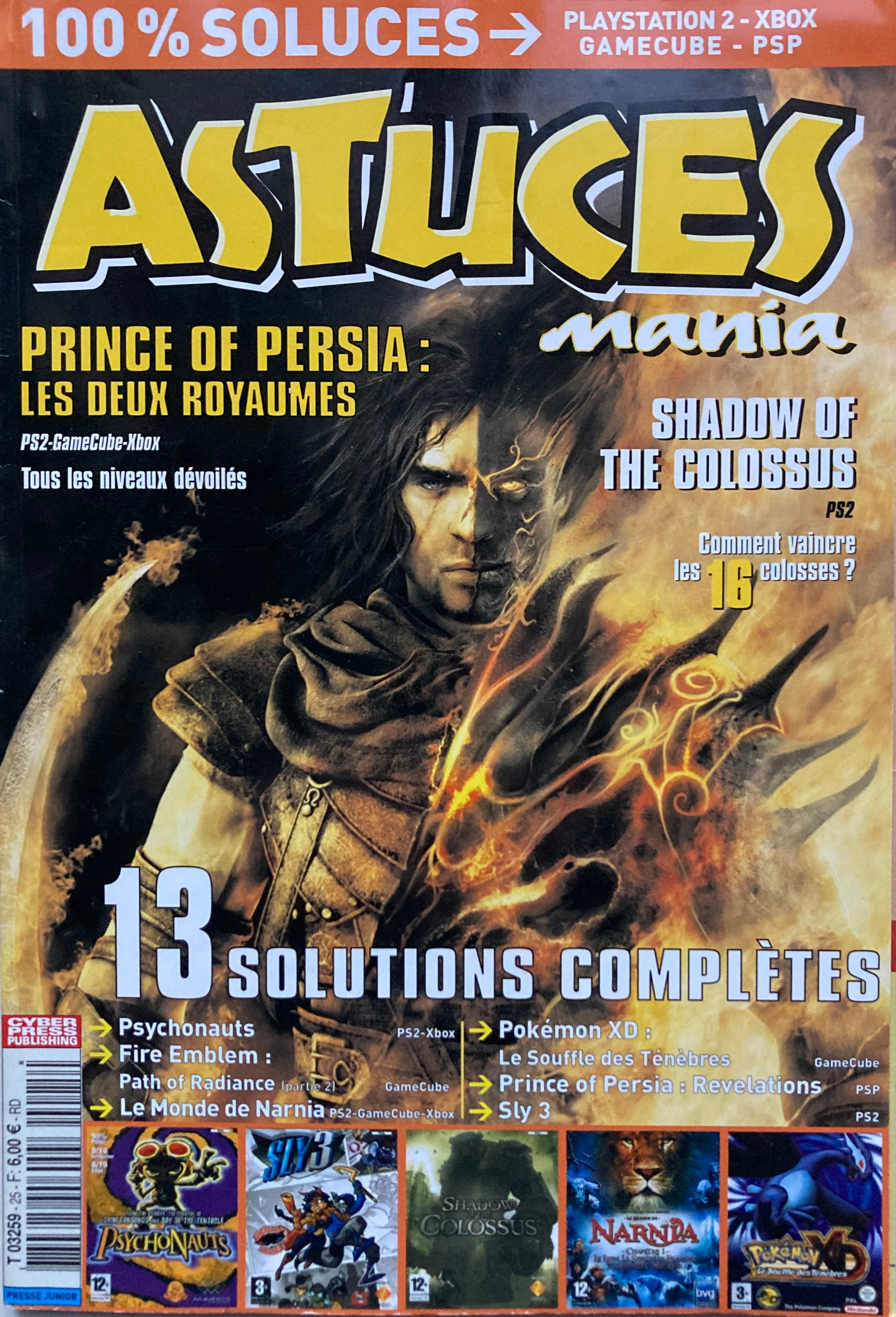 Première page de astucesmania numero25
