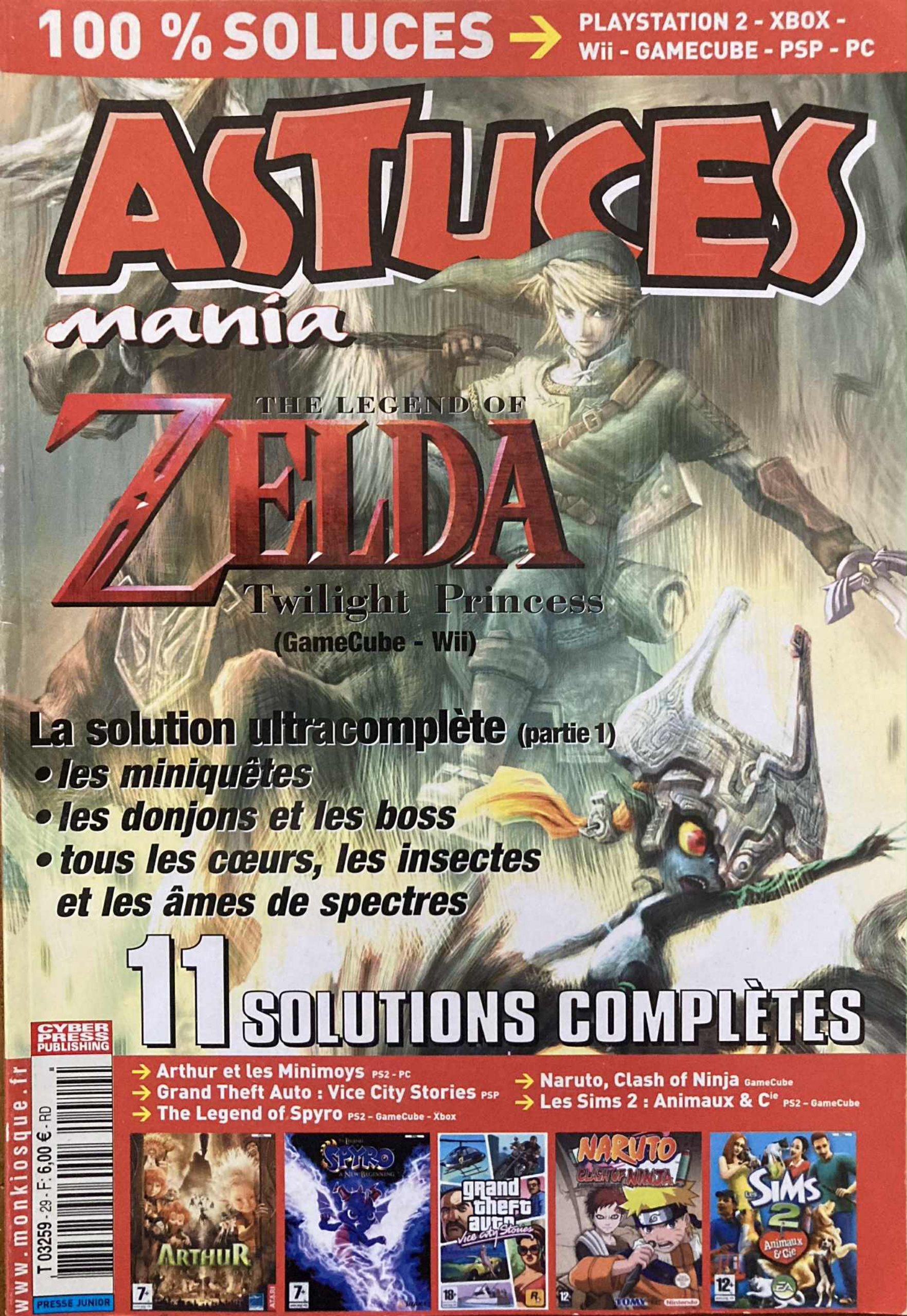 Première page de astucesmania numero29
