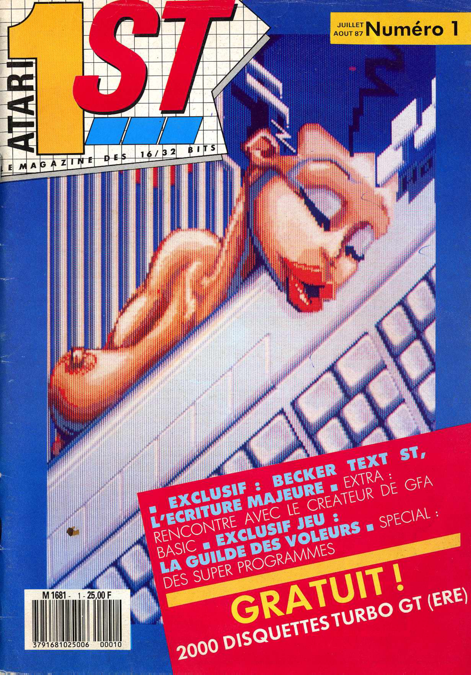 Première page de atari1st numero01